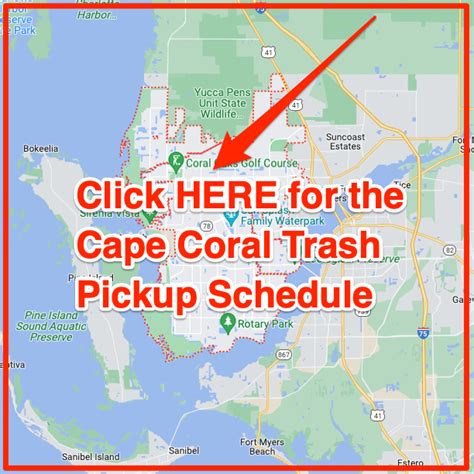 cape coral garbage pickup schedule